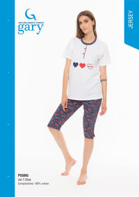 WOMEN'S PAJAMAS M/M P55065 Tellini S.r.l. Wholesale Clothing